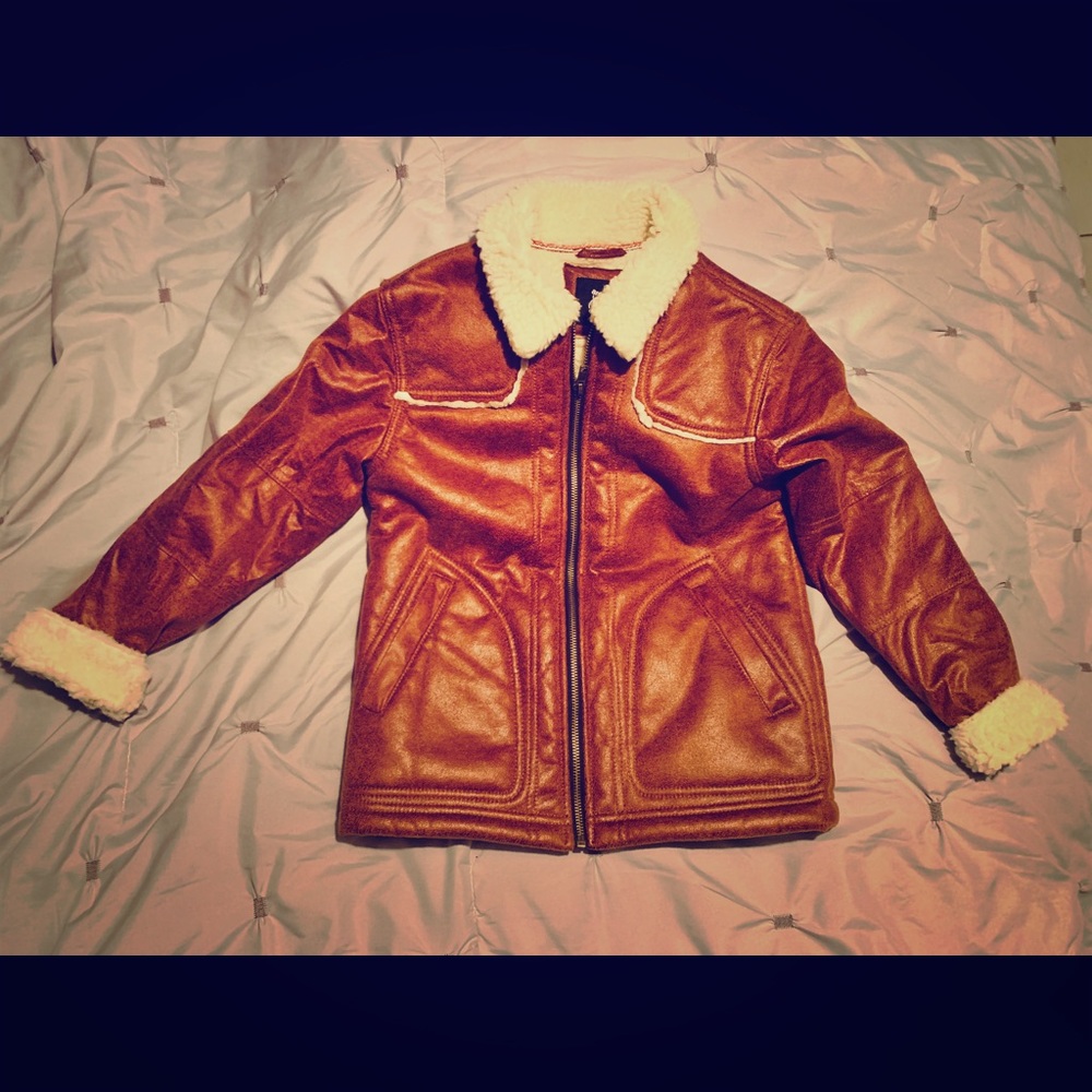 Boys M (8-10) winter Fleece Coat